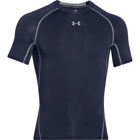 Pánske tričká Pánske kompresné tričko Under Armour HG Armour SS Midnight Navy - XL