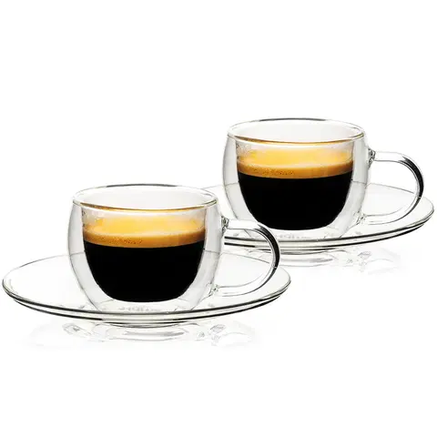 Hrnčeky a šálky 4Home Termo pohár na espresso Style Hot&Cool, 80 ml, 2 ks