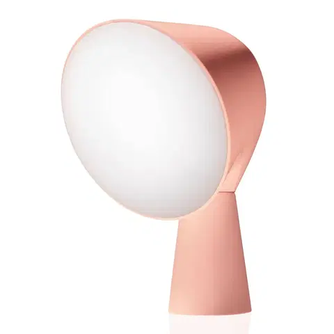 Stolové lampy Foscarini Foscarini Binic dizajnérska stolová lampa, ružová