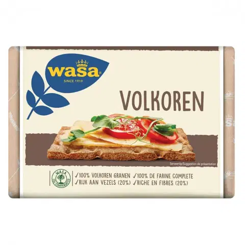 Chlieb a pečivo Wasa Knäckebroty Volkoren 260 g