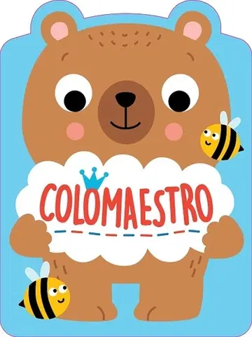 Nalepovačky, vystrihovačky, skladačky Colomaestro: Medveď