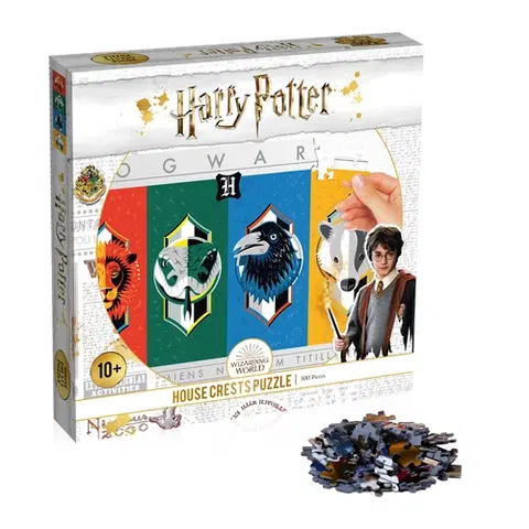 500 dielikov Winning Moves Puzzle Harry Potter: Erby 500 Winning Moves