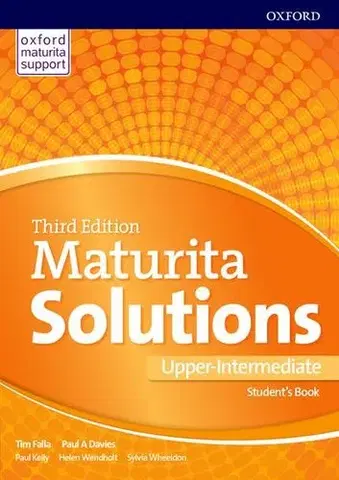 Jazykové maturity Maturita Solutions 3rd Edition Upper-Intermediate - Student's Book (SK Edition) - Tim Falla,Paul A. Davies