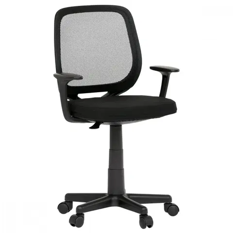 Kancelárske stoličky Kancelárska stolička KA-W022 Autronic Čierna