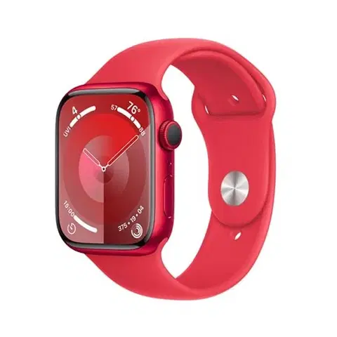 Inteligentné hodinky Apple Watch Series 9 GPS 41mm (PRODUCT)RED Aluminium Case with (PRODUCT)RED Sport Band - ML MRXH3QCA