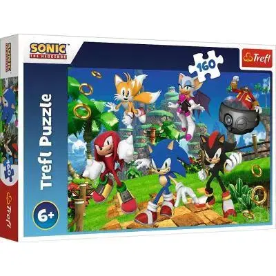 Od 100 dielikov Trefl Puzzle Sonic 160 Trefl