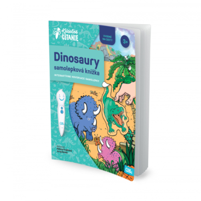 Kúzelné čítanie Albi Kúzelné čítanie: Samolepková knížka Dinosaury
