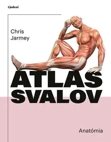 Zdravie, životný štýl - ostatné Atlas svalov - anatómia - Chris Jarmey