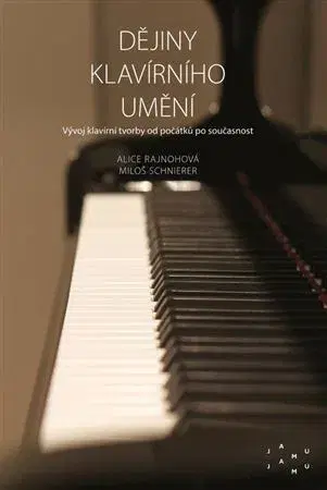 Hudba - noty, spevníky, príručky Dějiny klavírního umění - Miloš Schnierer,Alice Rajnohová