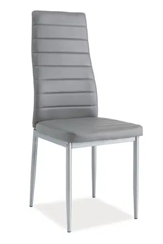 Kuchynské stoličky Jedálenská stolička VERME, šedá/alumínium