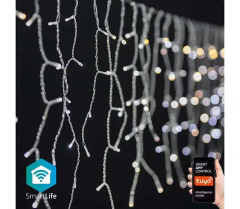 Vianočné osvetlenie Smart LED vianočný reťaz  WIFILXC04W250 5m WiFi Tuya