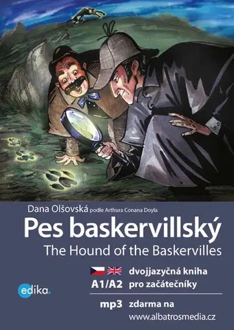 Učebnice a príručky Pes baskervillský / The Hound of the Baskervilles - Arthur Conan Doyle,Dana Olšovská