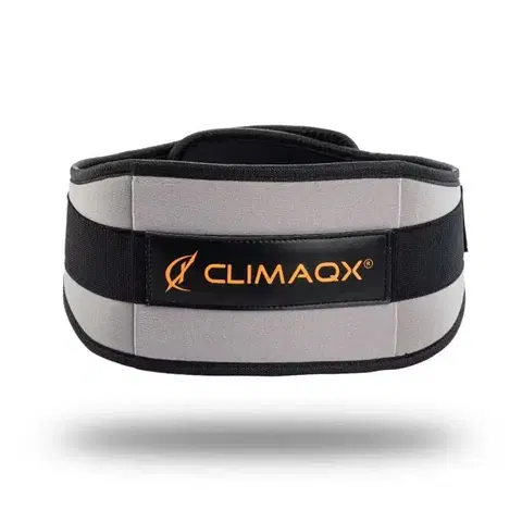 Opasky na cvičenie Climaqx Fitness opasok Gamechanger Grey  M