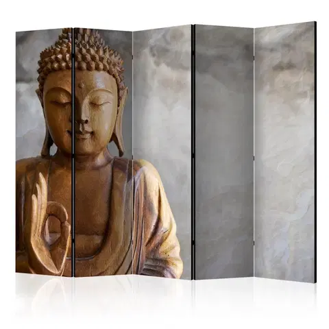 Paravány Paraván Buddha Dekorhome 225x172 cm (5-dielny)