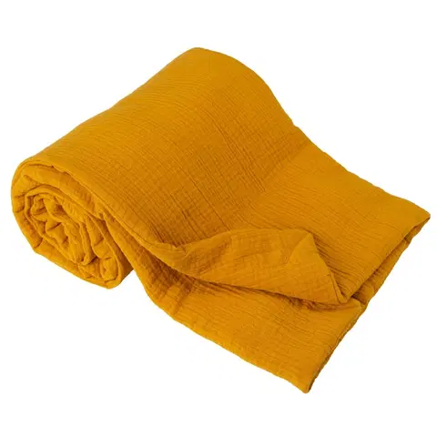 Detské deky Babymatex Detská deka žltá, 75 x 100 cm