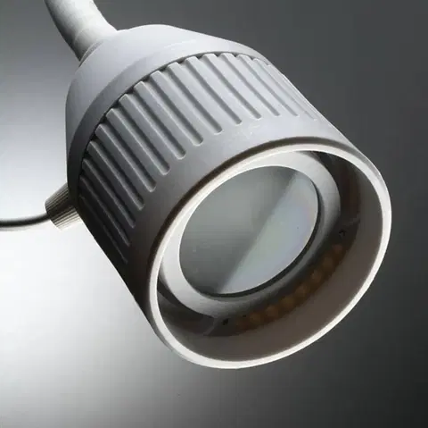 Stolové lampy SIS-Licht Lôžková LED lampa na čítane flexibilné červené
