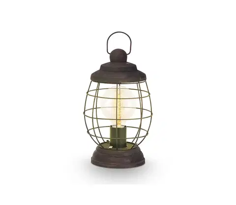 Lampy Eglo Eglo 49288 - Stolná lampa BAMPTON 1xE27/60W/230V 