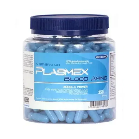 Komplexné aminokyseliny Plasmex Blood Amino - Megabol 350 kaps. bez príchute