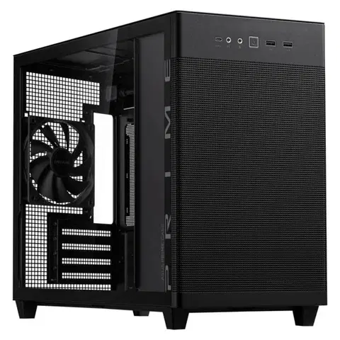 PC skrinky ASUS case AP201 PRIME CASE, MicroATX, black 90DC00G0-B39010