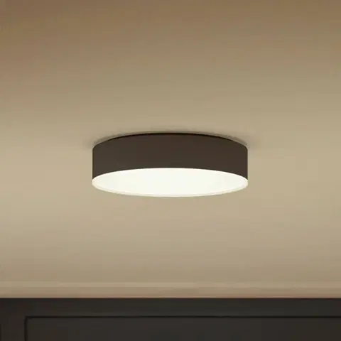 SmartHome stropné svietidlá Philips Hue Stropné svietidlo Philips Hue Enrave LED 26,1 cm čierne