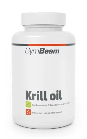 Vitamíny a minerály Krill Oil - GymBeam 60 kaps.