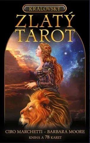 Veštenie, tarot, vykladacie karty Královský Zlatý tarot - Kniha a 78 karet - Barbara Moore