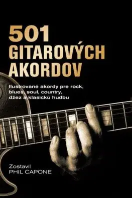 Hudba - noty, spevníky, príručky 501 gitarových akordov - Phil Capone,Gabriela Račková