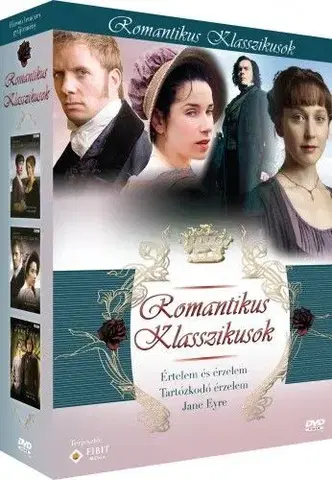Romantická beletria Betűtészta Kiadó Romantikus klasszikusok díszdoboz (3 DVD)