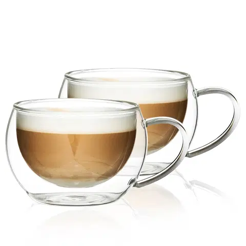 Hrnčeky a šálky 4Home Termo pohár na cappuccino Hot&Cool 280 ml, 2 ks