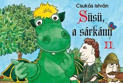 Leporelá, krabičky, puzzle knihy Süsü, a sárkány II. - István Csukás