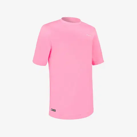 surf Detské tričko s UV ochranou do vody ružové