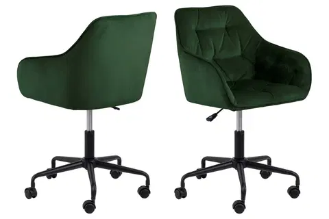 Kancelárske stoličky Dkton Kancelárska stolička Alarik zelená
