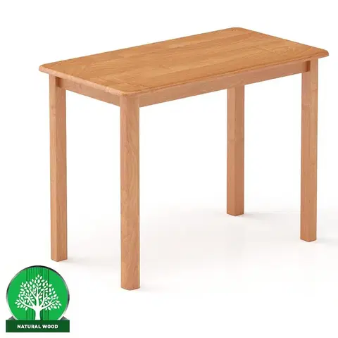 Borovicové stoly Stôl borovica ST104-100x75x55 jelša