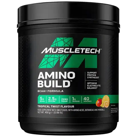 Komplexné aminokyseliny MuscleTech Amino Build 400 g jahoda vodný melón