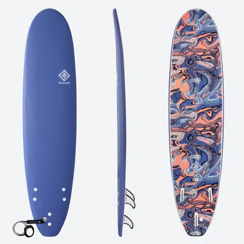 surf Penová doska 500 na surfovanie 7'8' modrá