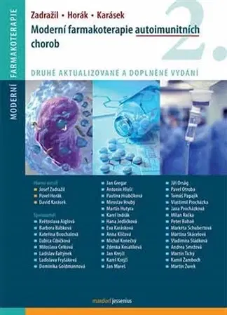 Medicína - ostatné Moderní farmakoterapie autoimunitních chorob (2. aktualizované a doplněné vydání) - Josef Zadražil,Pavel Horák
