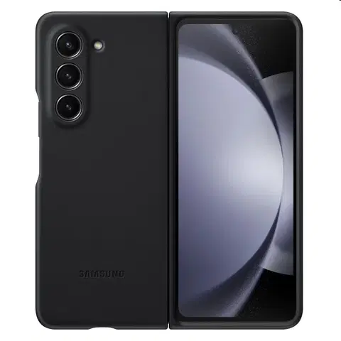 Puzdrá na mobilné telefóny Puzdro Eco-Leather Cover pre Samsung Galaxy Z Fold5, black EF-VF946PBEGWW