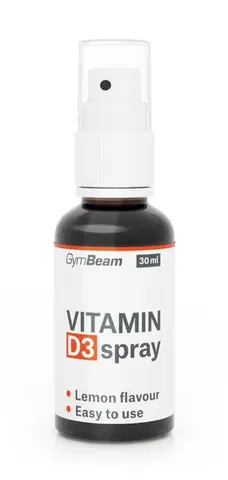 Vitamín D Vitamin D3 Spray - GymBeam 30 ml. Lemon