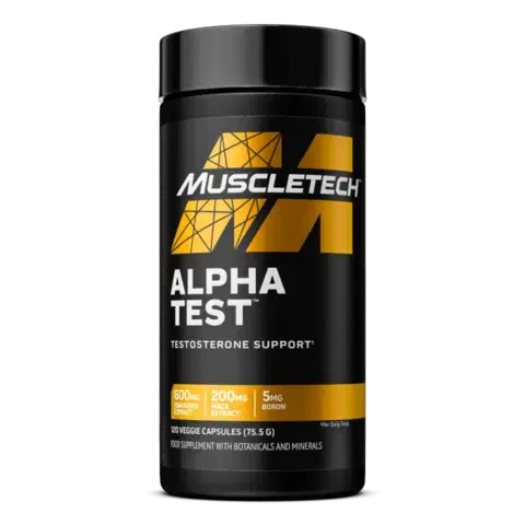 Náhrada steroidov MuscleTech AlphaTest 75 g120 kaps.