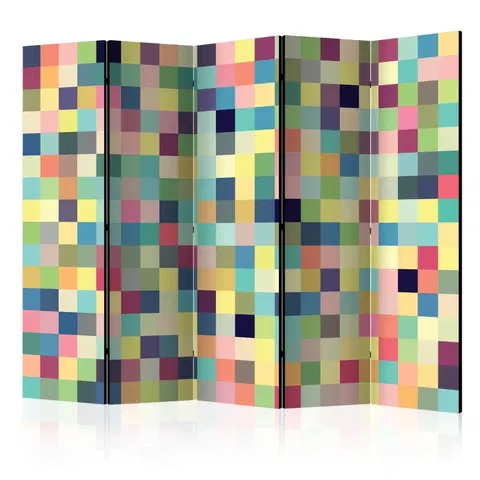 Paravány Paraván Millions of colors Dekorhome 225x172 cm (5-dielny)
