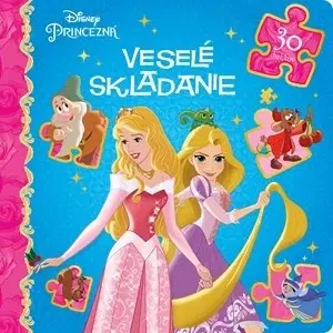 Leporelá, krabičky, puzzle knihy Princezná - Veselé skladanie - 30 dielikov