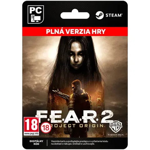 Hry na PC F.E.A.R. 2: Project Origin [Steam]