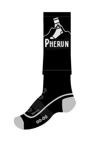 Pánske ponožky Pherun Merino Socks 39-42 EUR