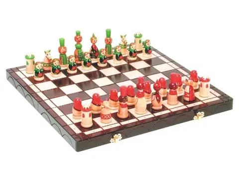Šachové hry F.P.H.U. „ MADOŃ” Šachy drevené Babushki