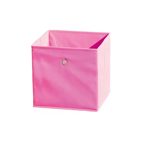 Bytové doplnky WINNY textilný box, ružový