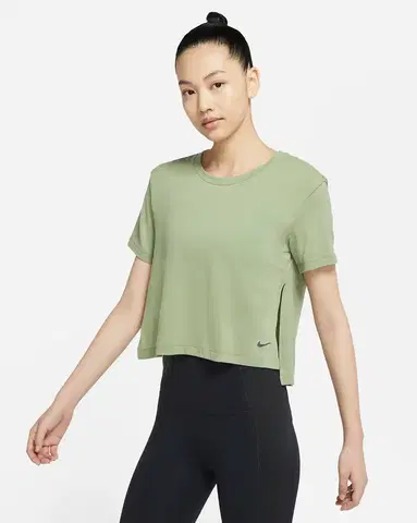 Dámske tričká Nike Yoga Dri-FIT L