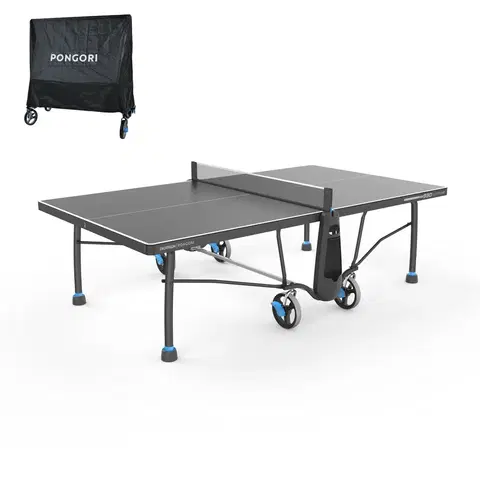stolný tenis Outdoorový stôl PPT 930.2 na stolný tenis čierny