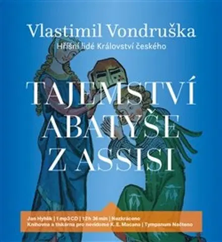 Historické romány Tympanum Tajemství abatyše z Assisi - audiokniha