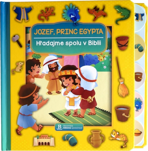 Náboženská literatúra pre deti Hľadajme spolu v Biblii: Jozef, princ Egypta - Jacob Vium,Sandrine L'amour