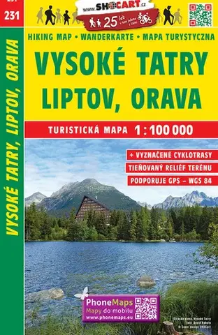 Turistika, skaly Vysoké Tatry, Liptov, Orava